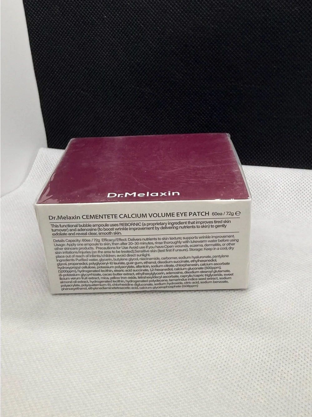 Dr. Melaxin Cemenrete Calcium Volume Eye Patch — Pink Hydrogel Eye Patches